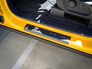 Ford Bronco Door Sills - 4 Door - Black